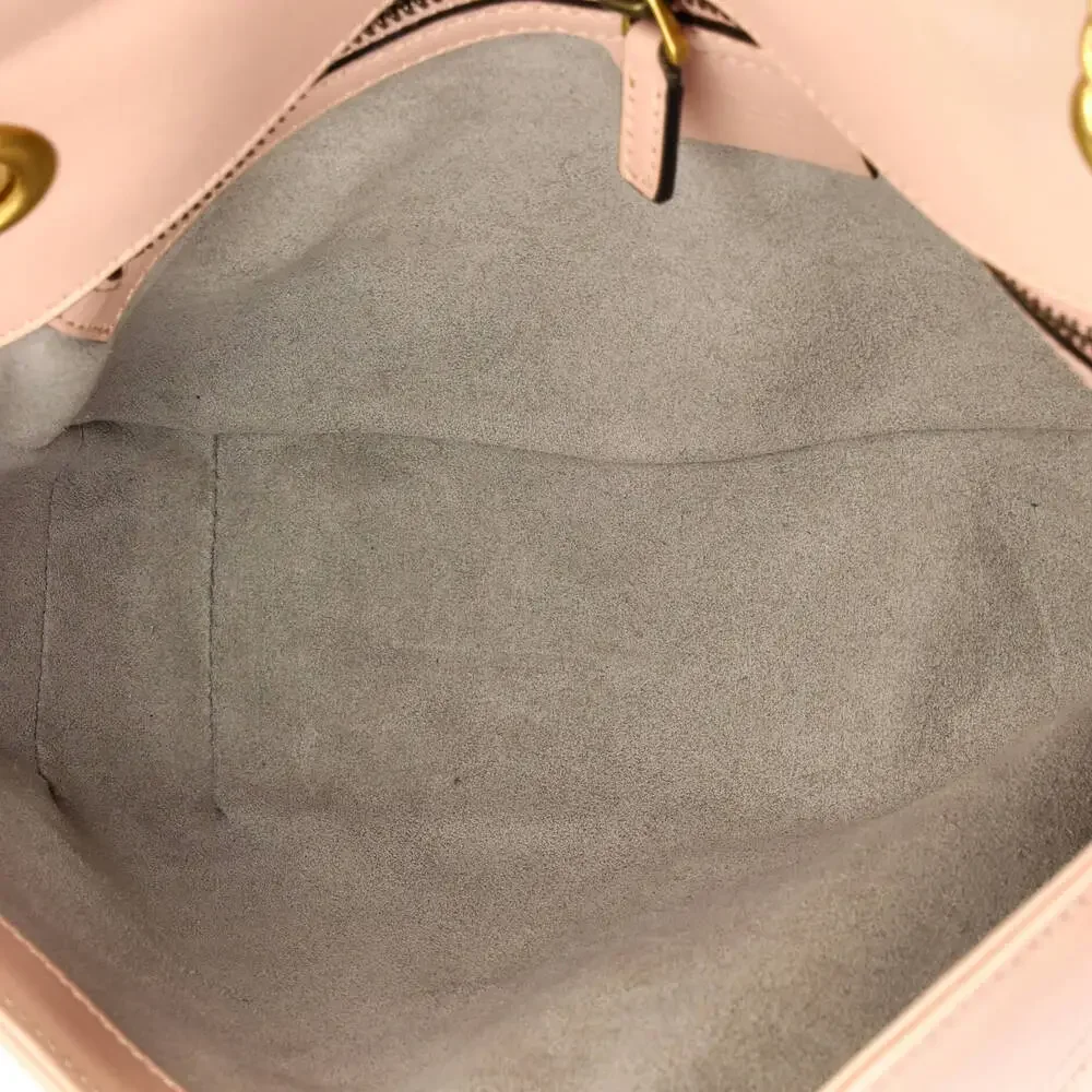 Gucci Gg Marmont Flap Bag Matelasse #252675G22B - Picture 5 of 6
